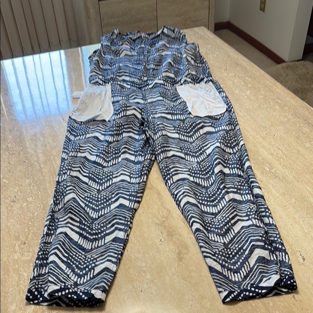 J. Crew Navy and White Patterned Dress-NWOT-No Flaws - Picture 9 of 12